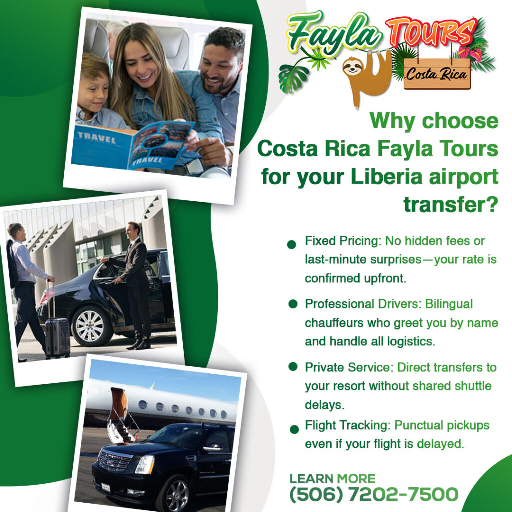 Liberia airport transfers in Costa Rica