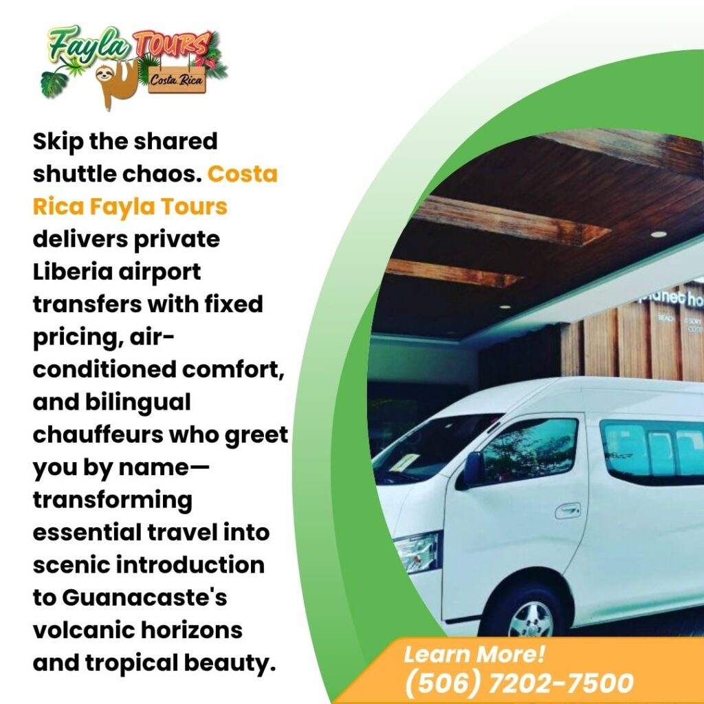 Liberia airport transfers in Costa Rica
