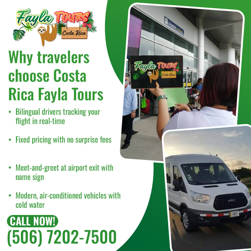 professional Liberia airport transfers in Costa Rica