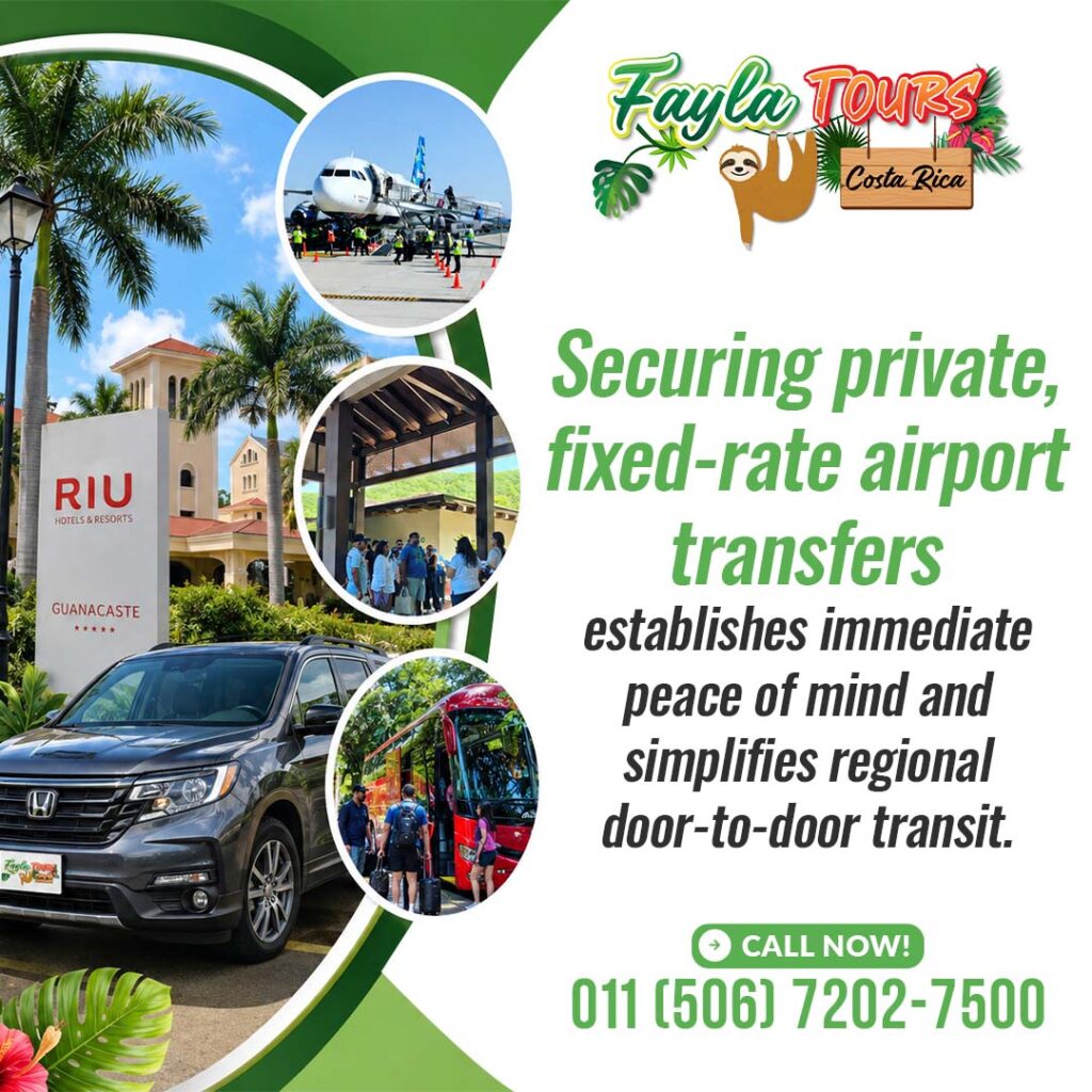 Private, fixed-rate airport transfers